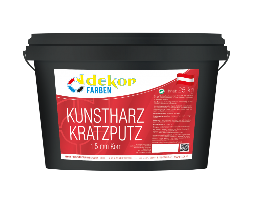 Kunstharz Kratzputz - Dekor Website